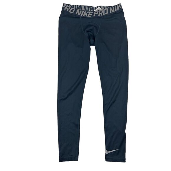 NIKE PRO Compression Dri-Fit Max Legging Pants Mens Size M Polyester Spandex - Picture 1 of 10
